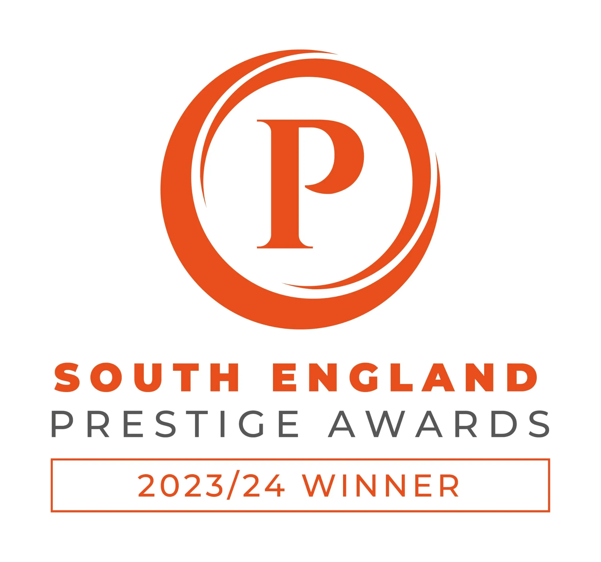 The south england prestige awards logo.