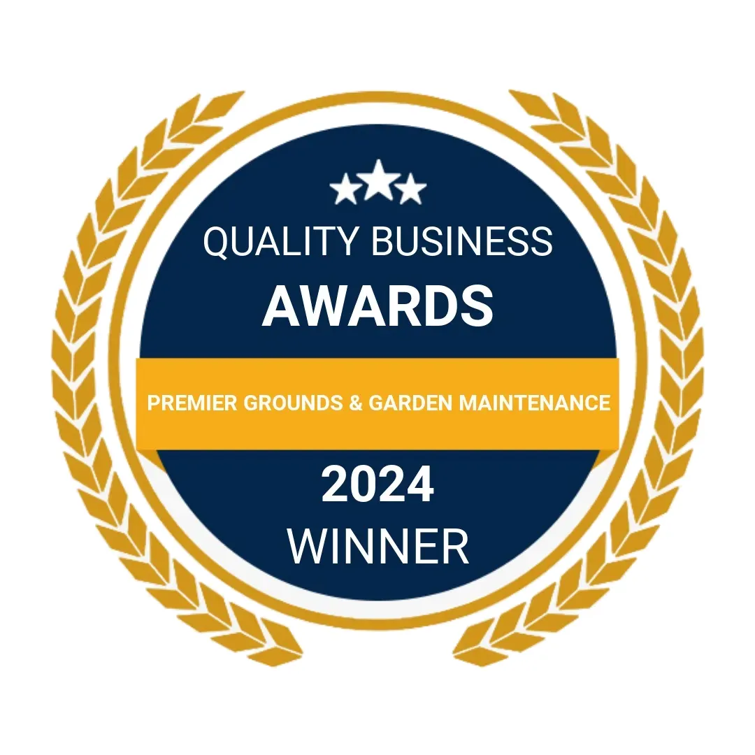 The award badge for quality business awards.